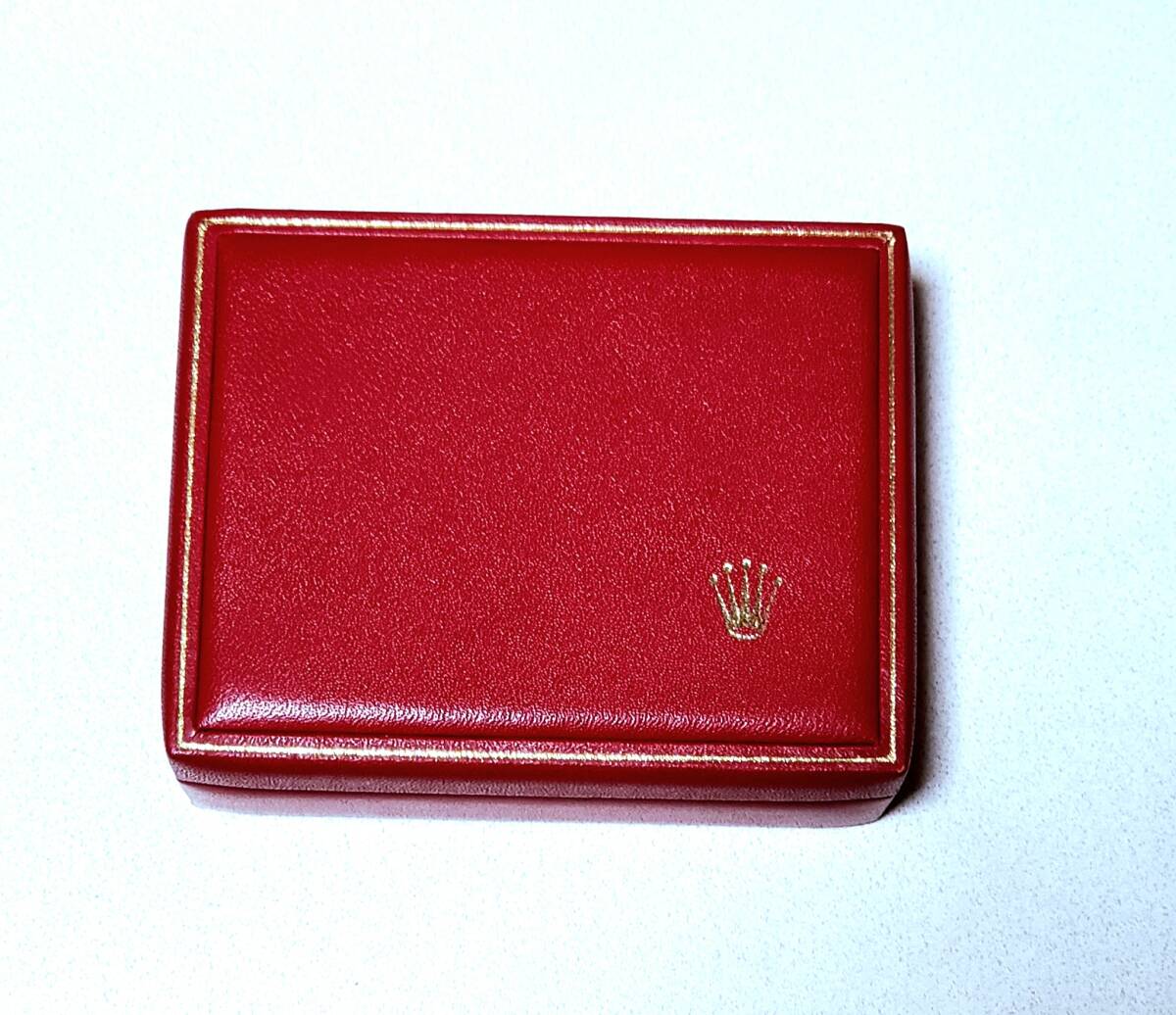 ROLEX ロレックス BOX 赤 レッド 空箱 収納ケース 14.00.08_画像1
