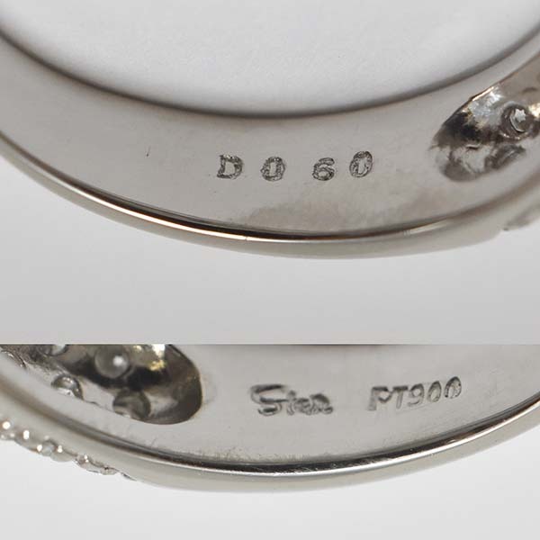 スタージュエリー ダイヤモンド 0.6ct プラチナ900 リング 9號 StarJewelry