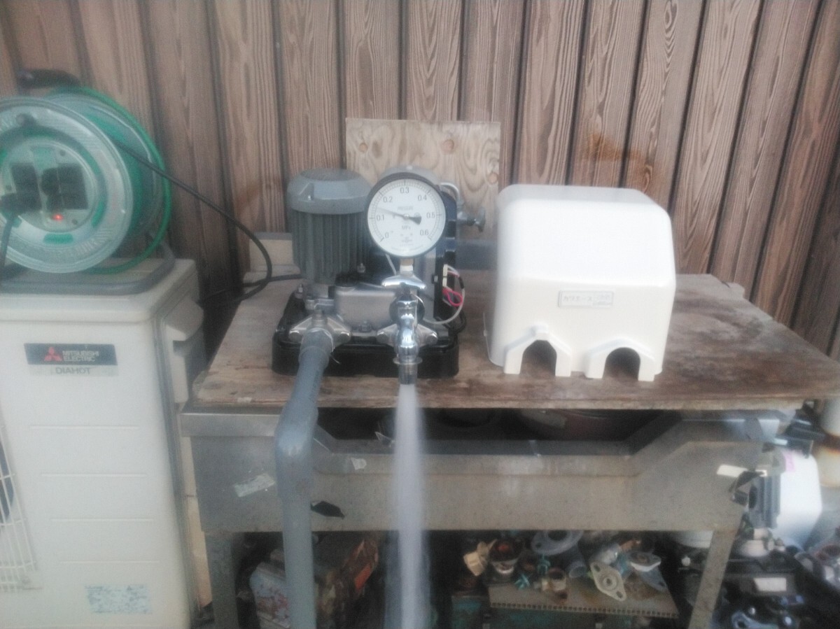 浅井戸ポンプ 三相電機 浅井戸ポンプ PAZ-4031 (単相100V400W) [タンクレス浅