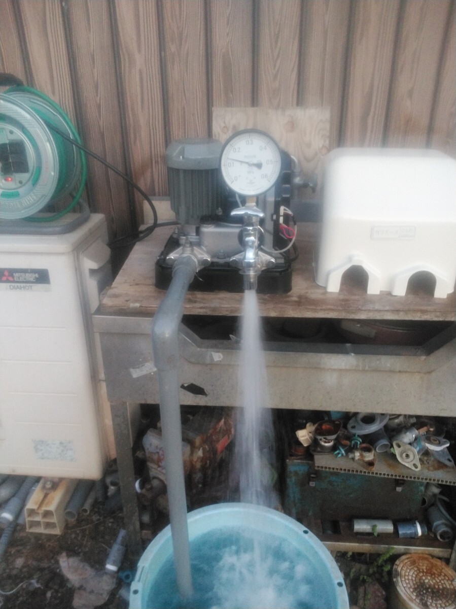 ☆川本井戸ポンプ■浅井戸用マリンカワエース■NFZ400SKステンレス製■インバーターポンプ■100v-50.60Hz両用■☆_画像3