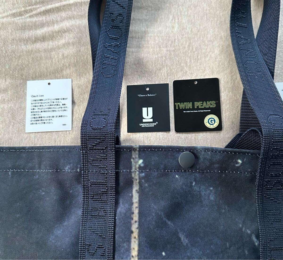 新品 UNDERCOVER TWIN PEAKS トートバッグ ショルダーバッグ