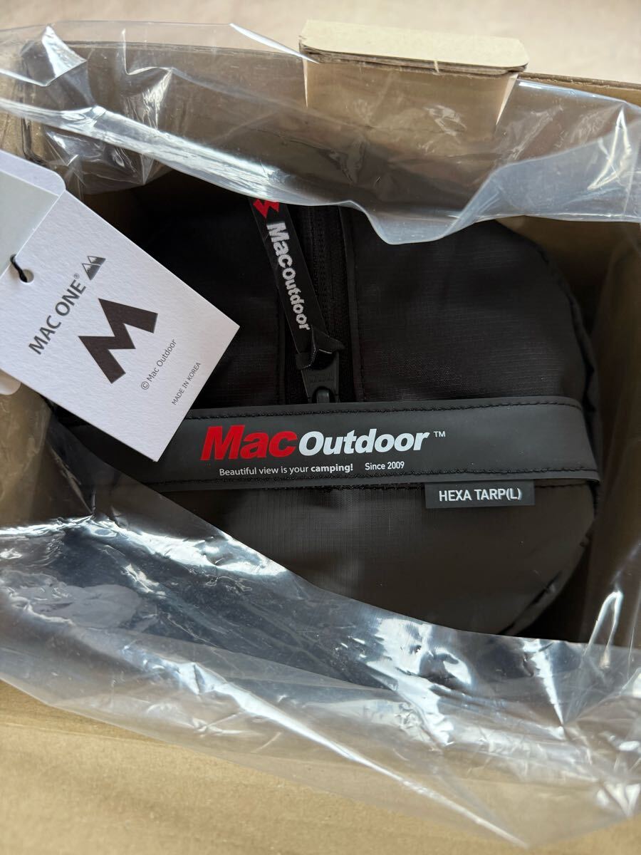 MAC ONE HEXA TARP Lサイズ／ BLACK（ブラック） Amazon.co.jp
