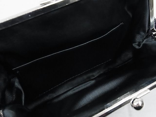 平和屋著物■和裝小物 和裝バッグ2點(diǎn) ハンドバッグ がま口 クラッチバッグ マグネット 花柄 ビーズバッグ 逸品 AAAE4931Boa