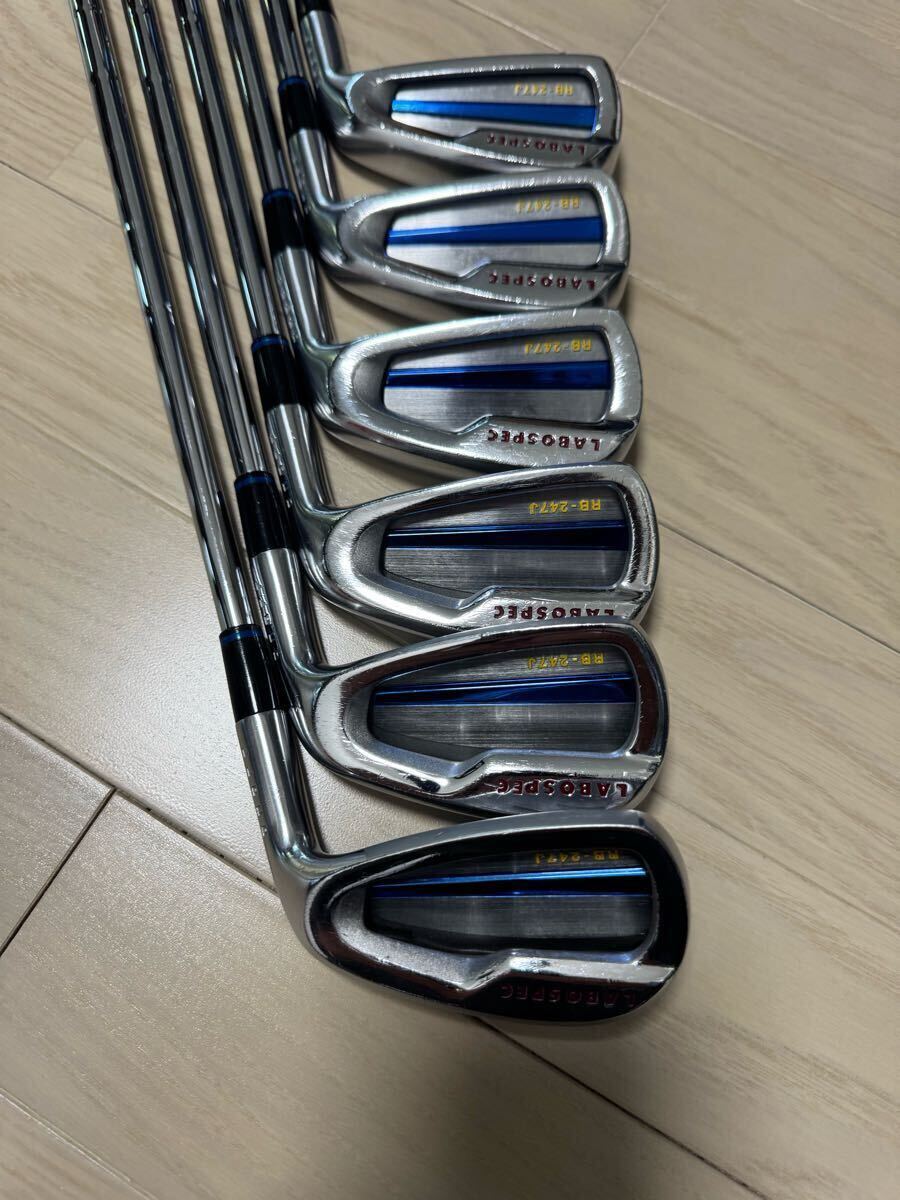 オノフ LABOSPEC ONOFF LABOSPEC RB-247J アイアン ６本セット
