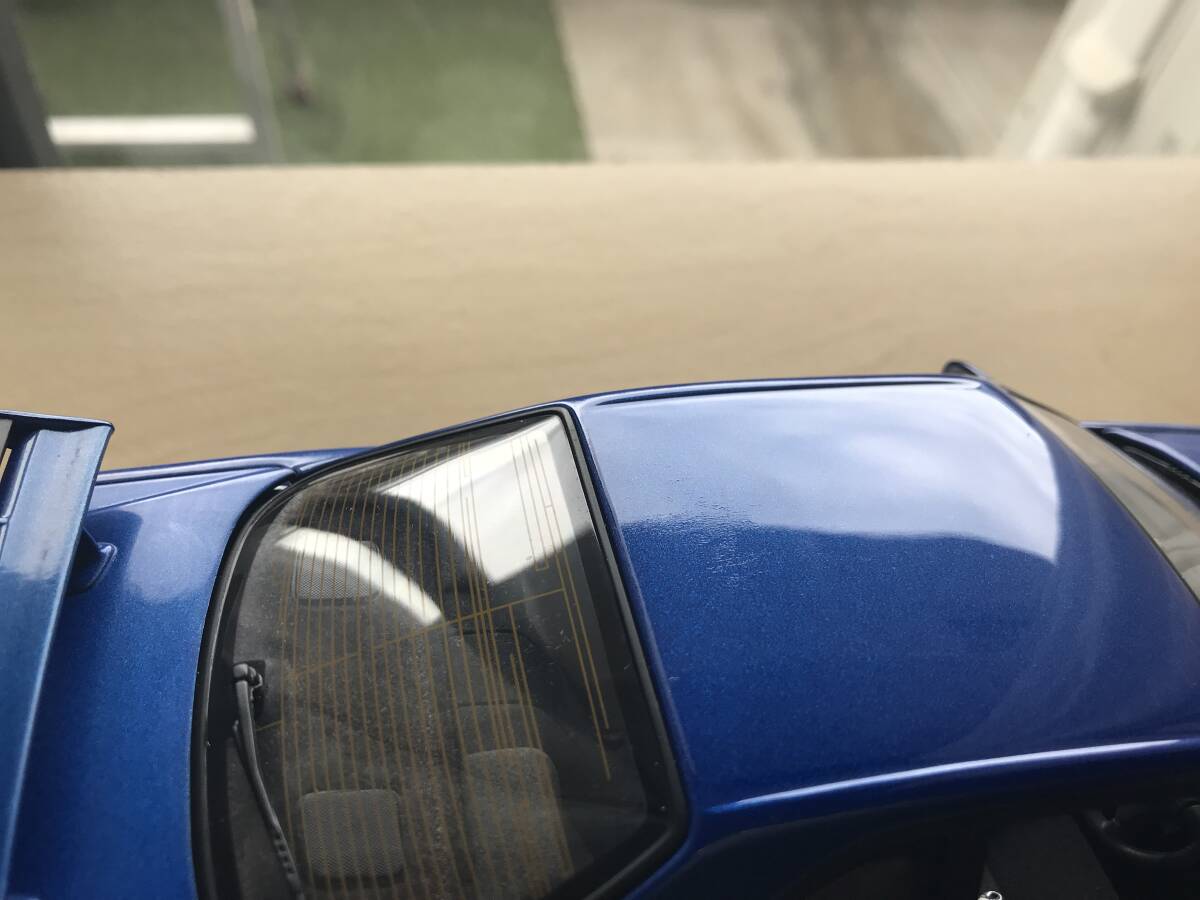 オートアート ニッサン スカイライン R34 GTR V-SPECⅡ ブルー　1/18_画像6