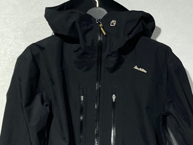 スノーボード ウェアー 23-24モデル REW BASIC JACKET23 GORE-TEX2L サイズL ブラック 美品/中古品/アールイーダブル 