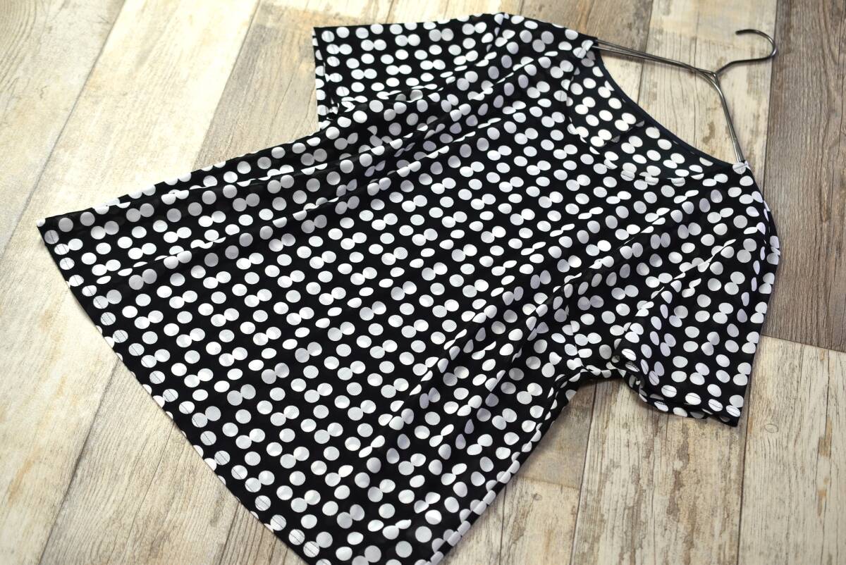 ゲストジョコンダ GUEST JOCONDE ラピーヌ 半袖ドット柄チュールカットソー 大きいサイズ44