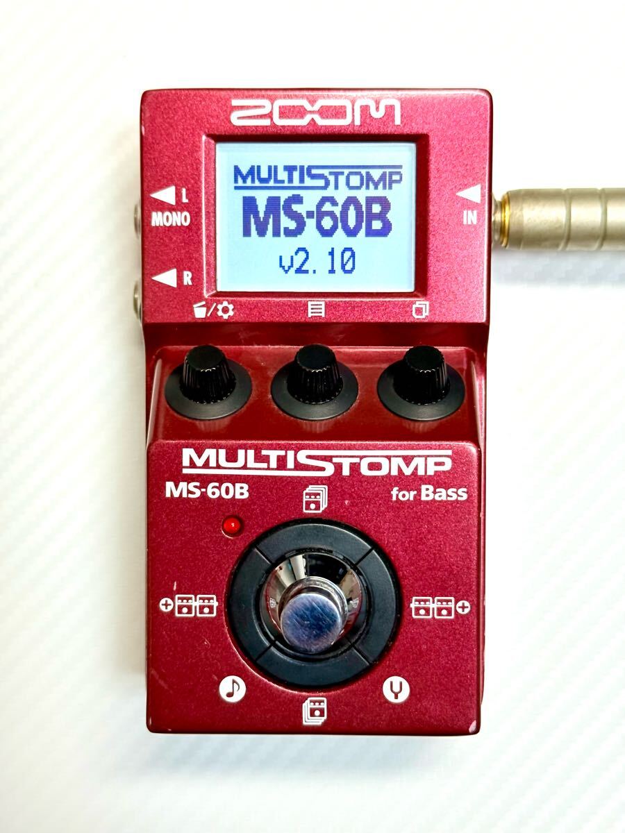 【アップデート済み】ZOOM MS-60B ベース用マルチストンプ BASS Ver.2.10　
