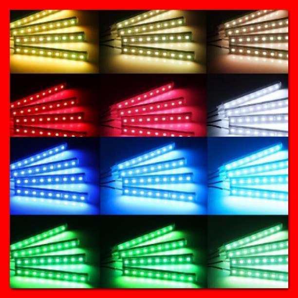 車(chē)內(nèi) LEDライト テープライト イルミネーション 16色 シガーソケット