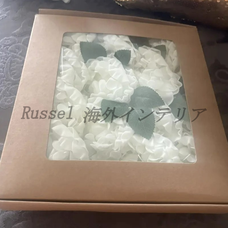 フェイクフラワー 牡丹 造花 16本セット エレガント ホワイト 人工 お灑落 デコレーション インテリア おしゃれ アレンジメント 4-7