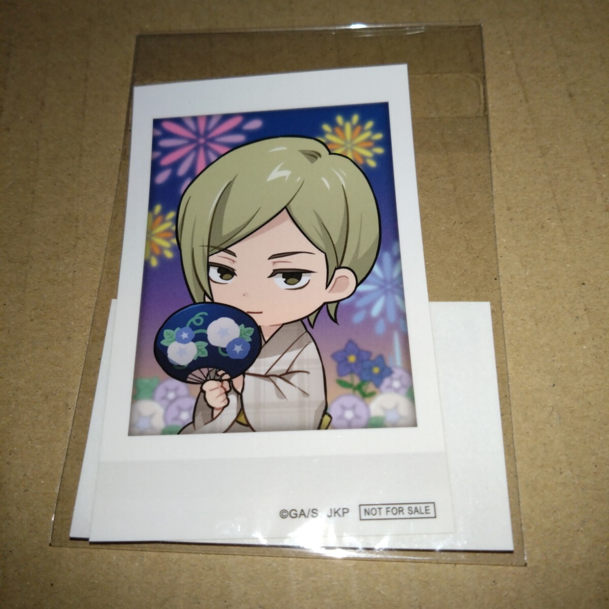 七海建人B　まるくじ特典ステッカー　YUKATA style　呪術廻戦_画像1