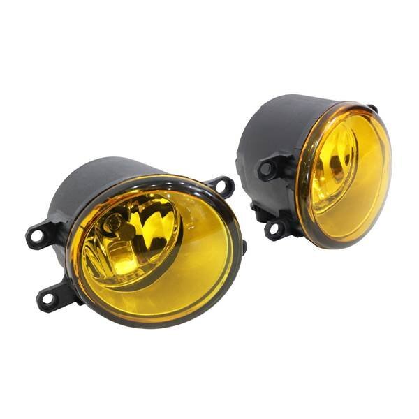 トヨタ アベンシス AZT250系 H17.7～H22.2 フォグランプユニット イエローレンズ H8/H11/H16 純正交換 ガラスレンズ