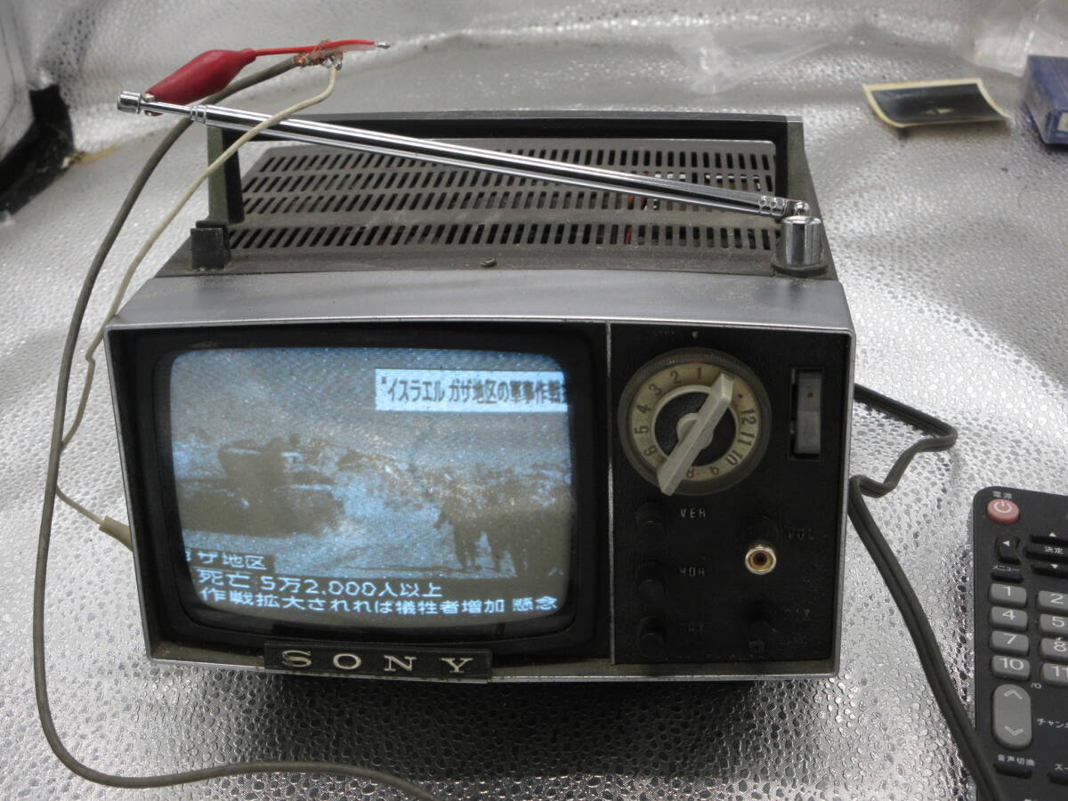 Yahoo!オークション - 整備済み品 SONY マイクロテレビ 5-303