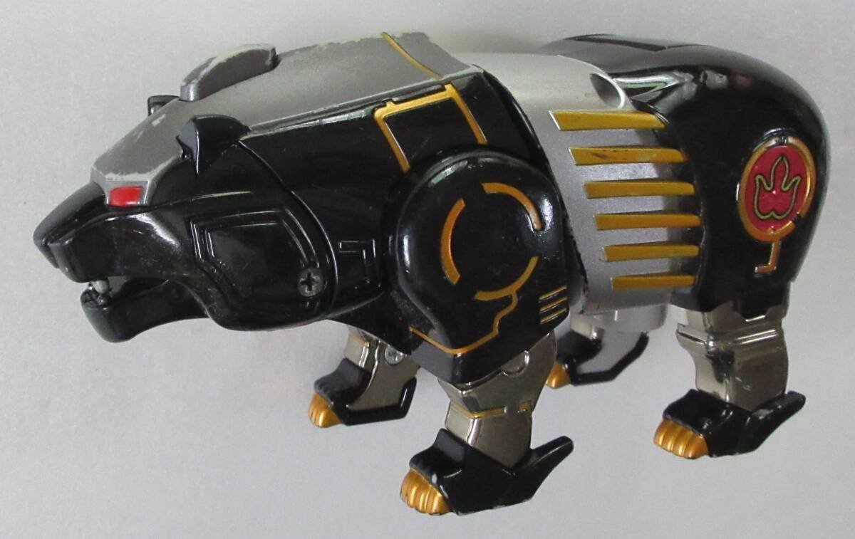 現(xiàn)狀品、 パワーアニマル 4體セット ③ ■百獣戦隊ガオレンジャー 