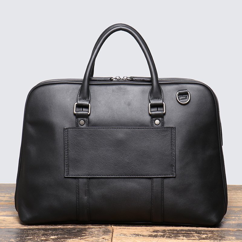 新作 本革 牛革 レザー ハンドメイド メンズ 斜めがけ 2way ヌメ 革 手作り ショルダーバッグ 15.6インチ PC対応 ビジネスバッグ
