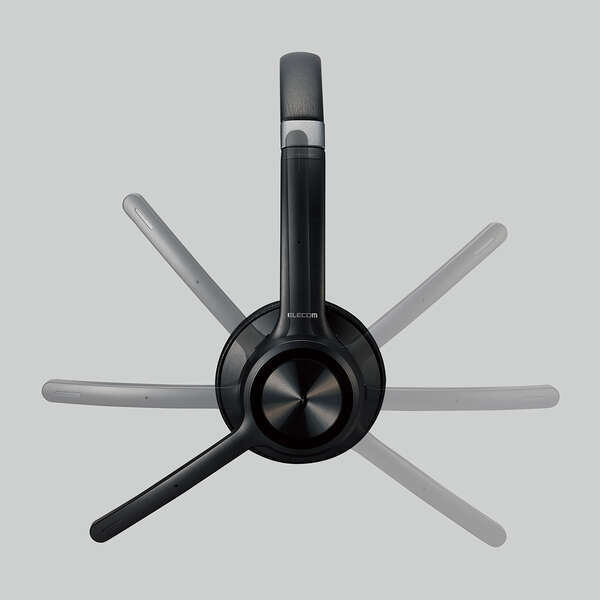 Bluetooth headset двойной Mike шум снижение функция . прозрачный . звук ...., over head модель : LBT-HSOH20BK