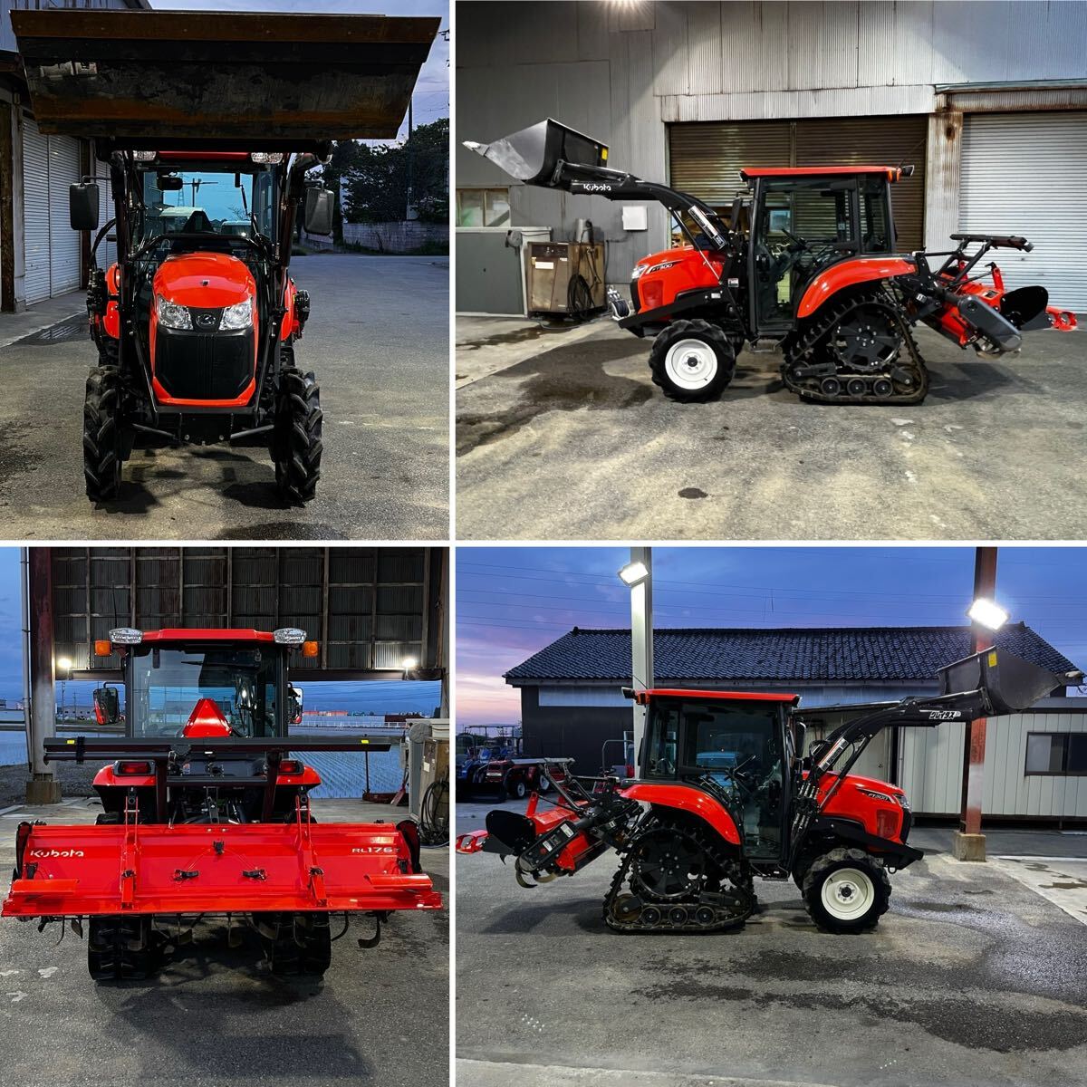 [ анимация есть ] Kubota трактор FT300 30 лошадиные силы power черный se микро кабина фронтальный погрузчик Hello комплект прекрасный товар использование немного снегоочиститель . рисовое поле Toyama город 