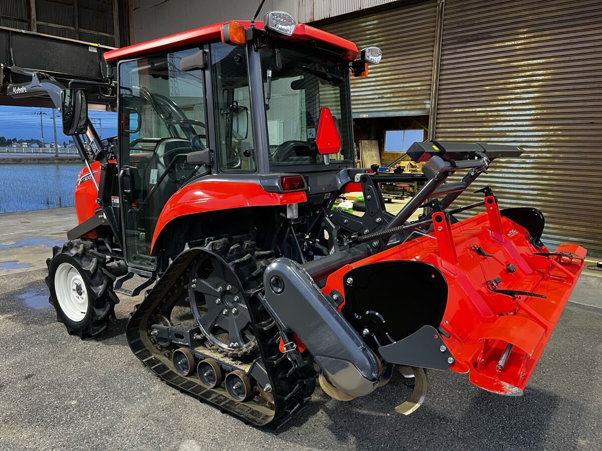 [ анимация есть ] Kubota трактор FT300 30 лошадиные силы power черный se микро кабина фронтальный погрузчик Hello комплект прекрасный товар использование немного снегоочиститель . рисовое поле Toyama город 