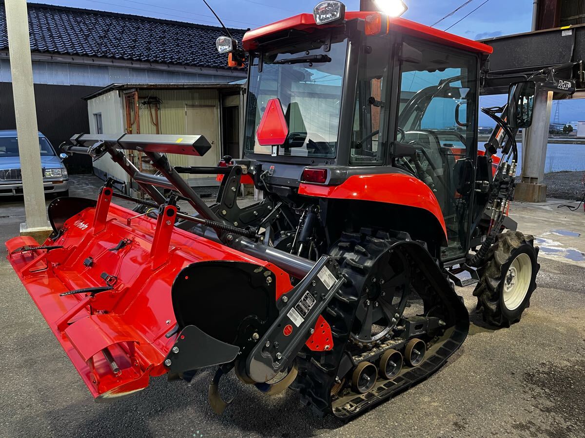 [ анимация есть ] Kubota трактор FT300 30 лошадиные силы power черный se микро кабина фронтальный погрузчик Hello комплект прекрасный товар использование немного снегоочиститель . рисовое поле Toyama город 