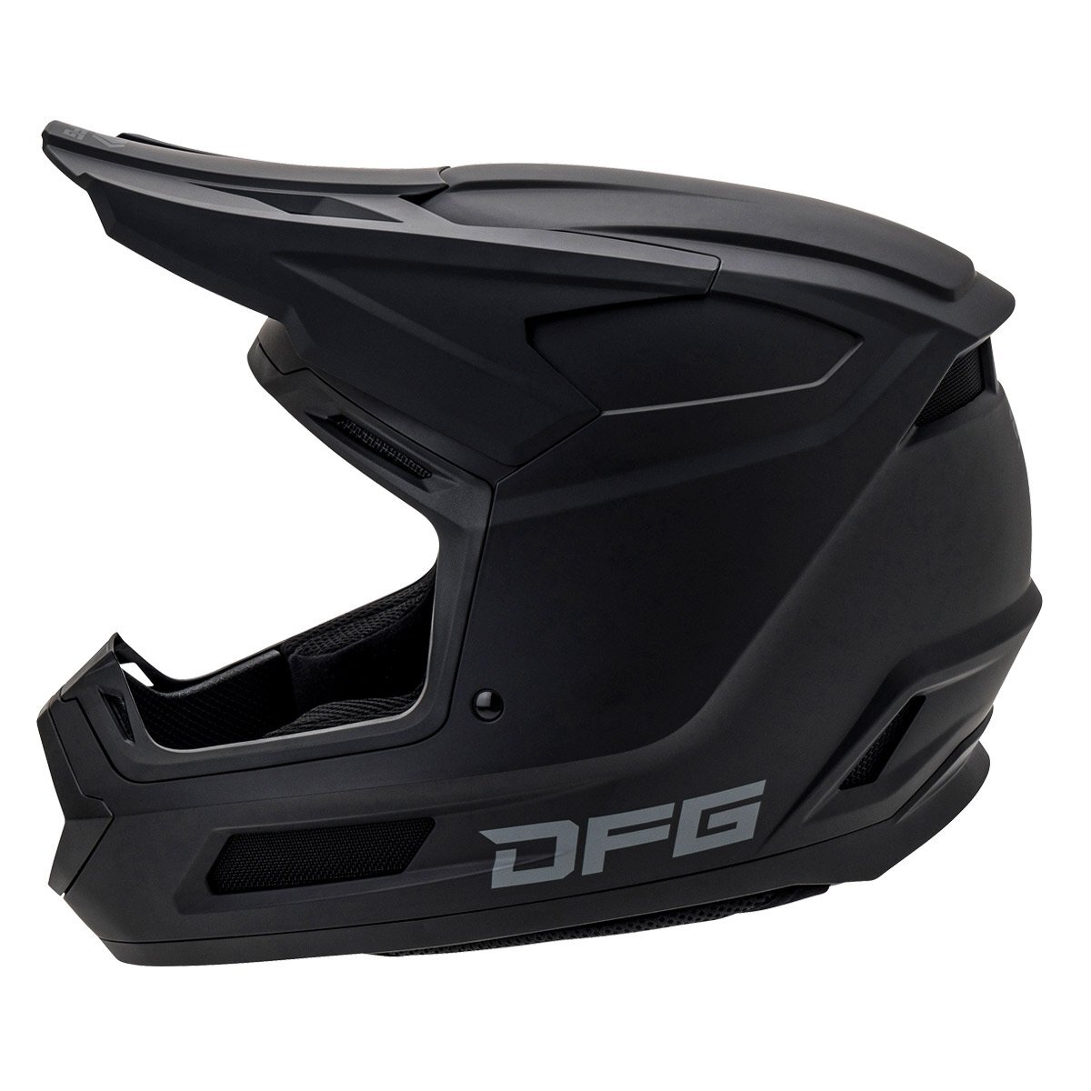 ★10%OFF★【※送料無料一部除く】DFG ace エース　オフロードヘルメット 【マットブラック/サイズ L】