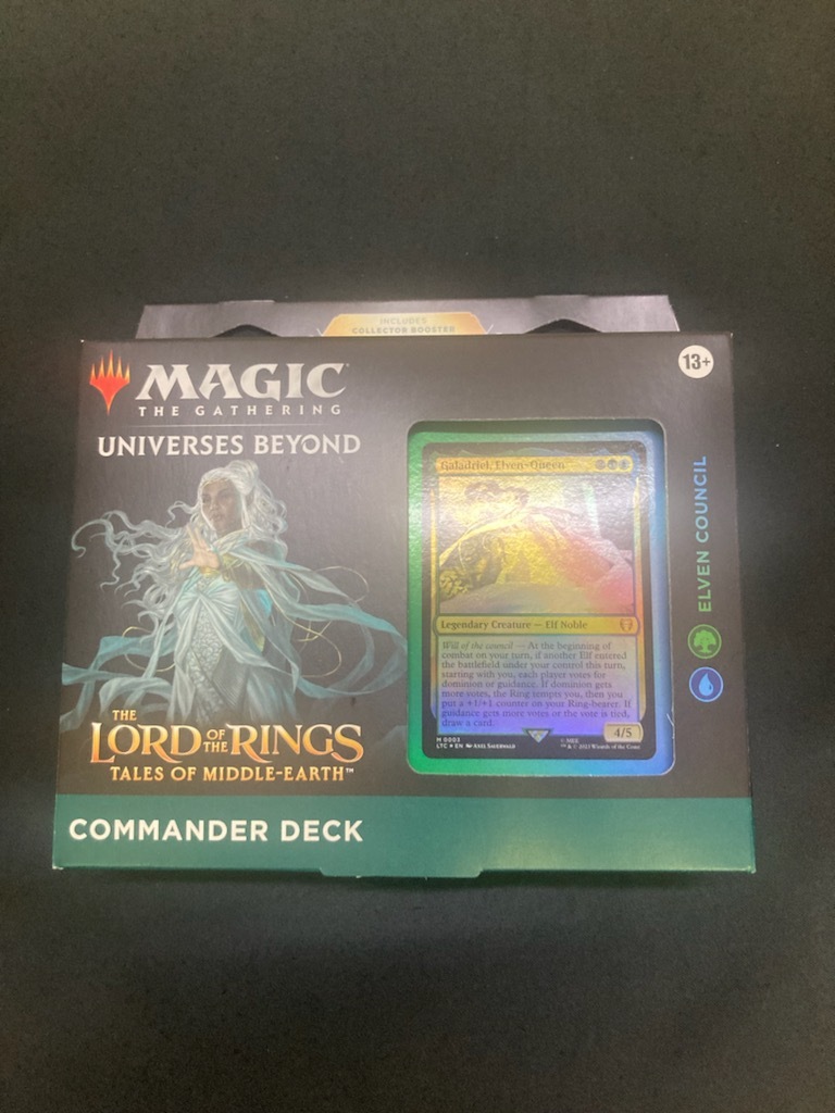 MTG 指輪物語 統率者デッキ エルフの評議会 ELVEN COUNCIL 英語版 Magic: The Gathering 新品未開封 _画像1