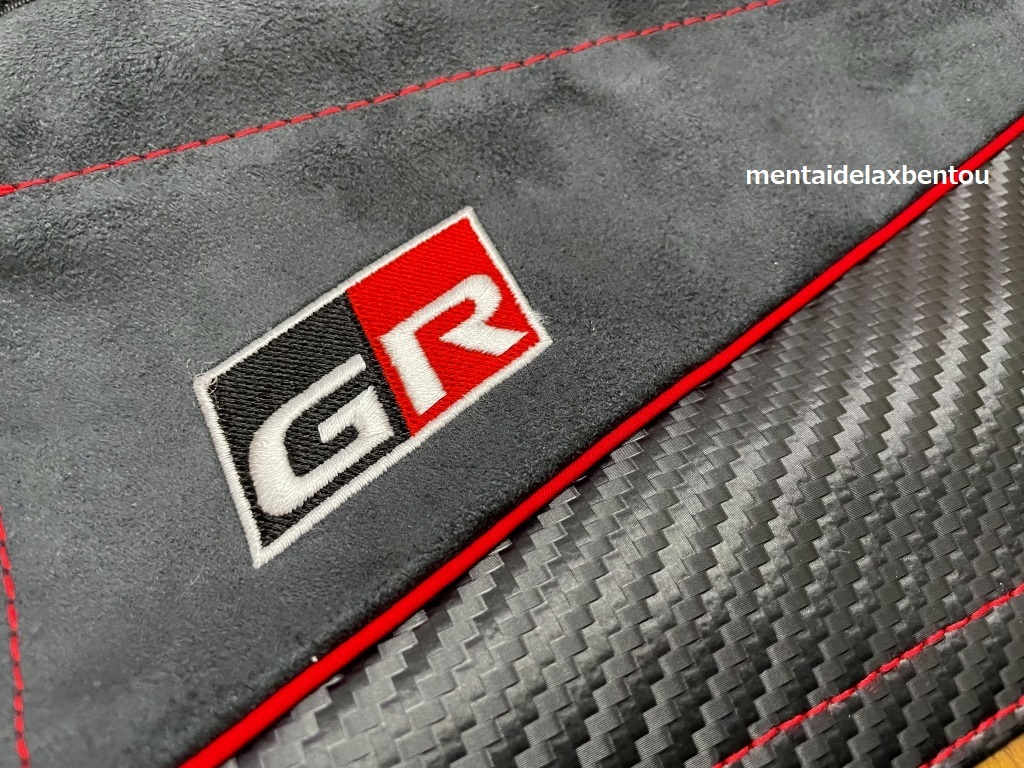 TOYOTA Toyota оригинальный GR ремень безопасности покрытие 2 шт. комплект ремень безопасности накладка C-HR COPEN NOR VOXY PRIUS LAND CRUISER REVO FORTUNER