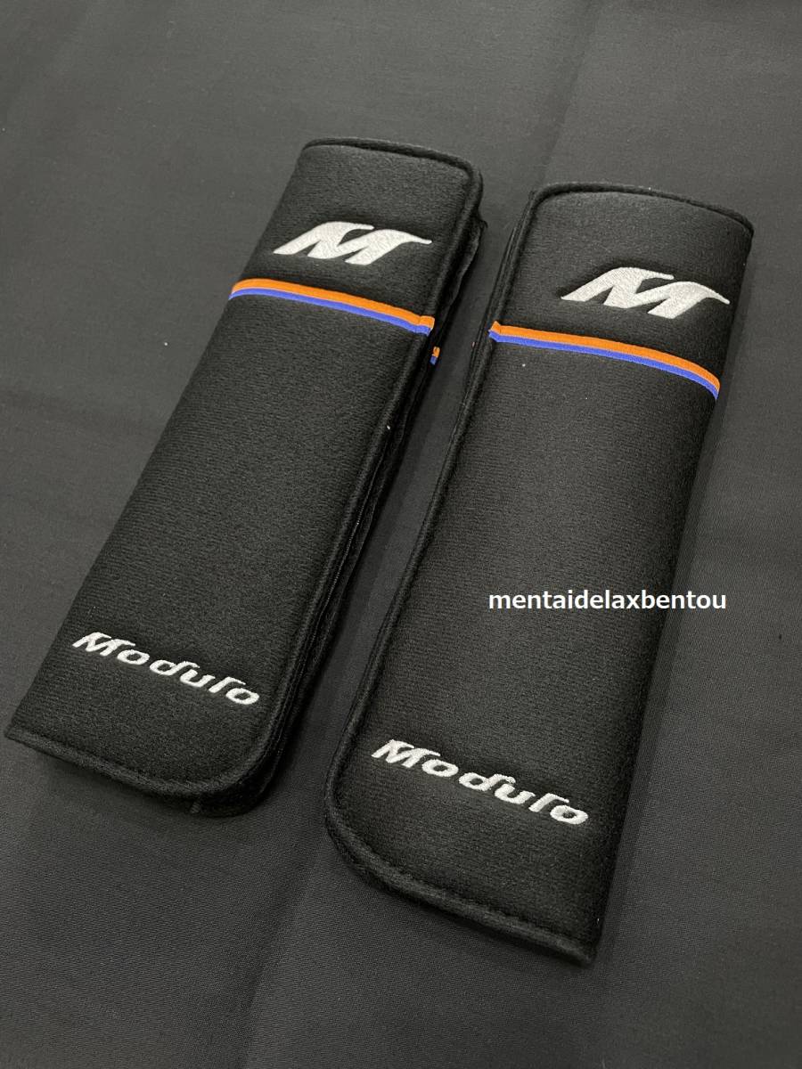 [ бесплатная доставка ]Modulo за границей Honda оригинальный modulo ремень безопасности накладка 2 штук входит HONDA GENUINE ACCESSORIES ремень безопасности покрытие 