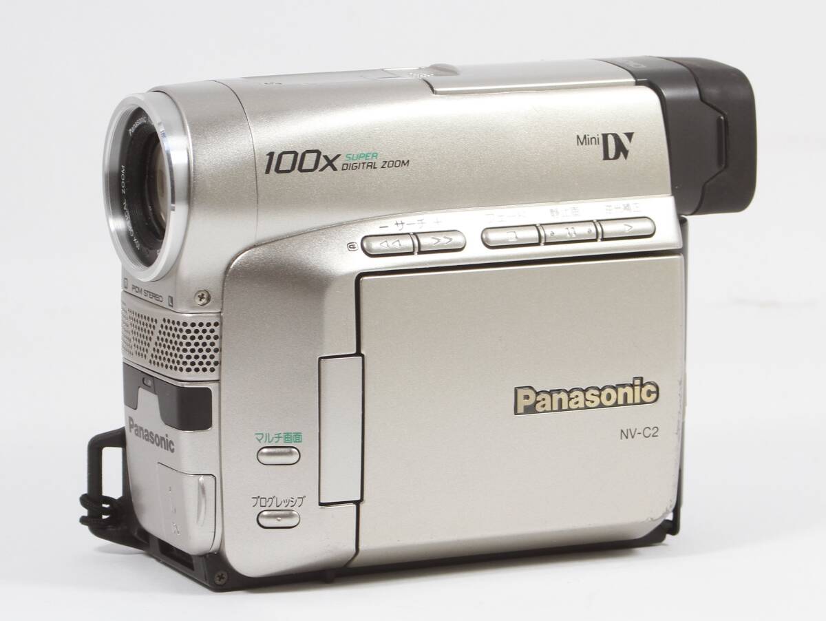 NV C2【動作品】 Panasonic MiniDVビデオカメラ 409 動作品 Panasonic NV-C2 miniDV ビデオカメラ 本体のみ - メルカリ