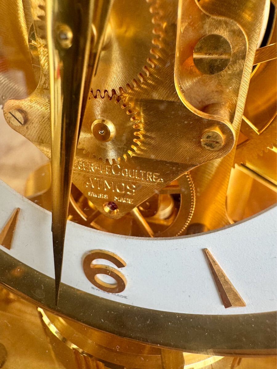 置時(shí)計(jì) 空気時(shí)計(jì) ATMOS JAEGER LECOULTRE （アトモス ジャガールクルト）ゴールド Cassic V 5800