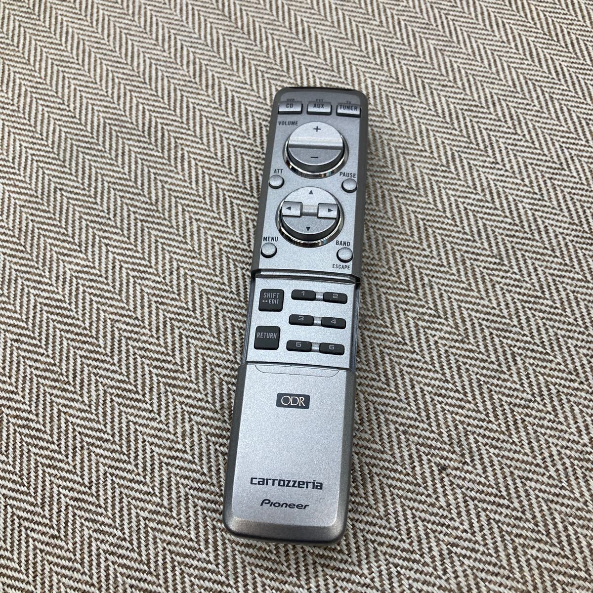 carrozzeriaX／カロッツェリアX リモートコントロールユニット　CXB7432（RS-D7X付屬リモコン／ジャンク品）