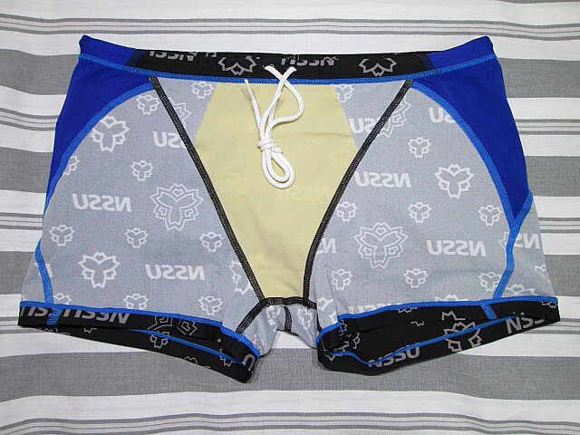 激安単価で ミズノ 日体大海浜実習用ボックス水着 2014 サイズ：XO mizuno(L 水着・ラッシュガード