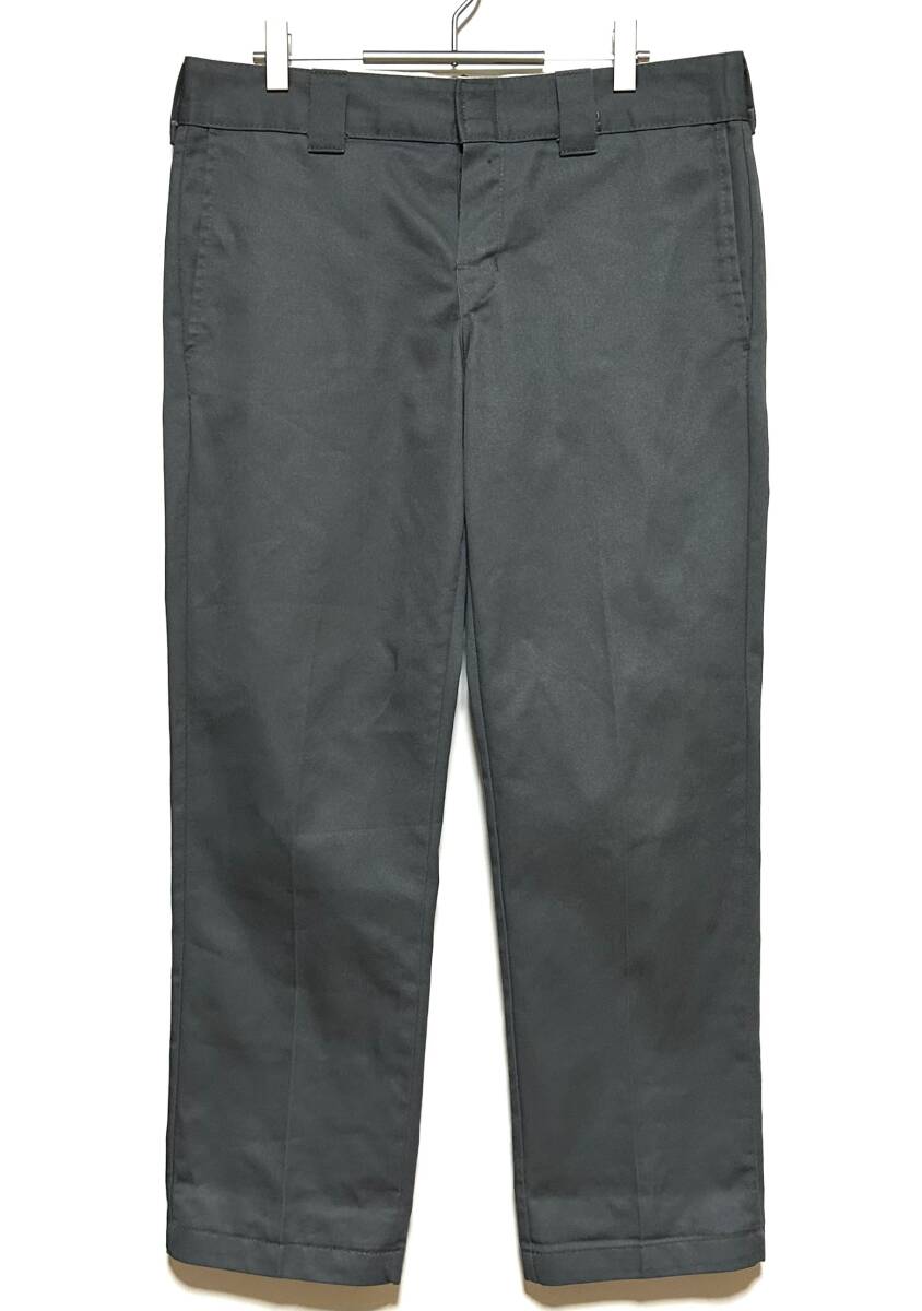 Dickies ツイル ワーク パンツ（32）グレー ディッキーズ テーパード ロンパン_画像1