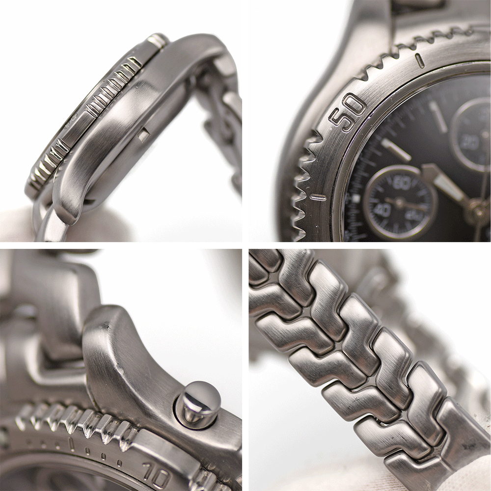  TAG Heuer TAG Heuer ссылка хронограф автоматический CT5111.BA0550 самозаводящиеся часы 200m водонепроницаемый мужской джентльмен для мужской наручные часы б/у 
