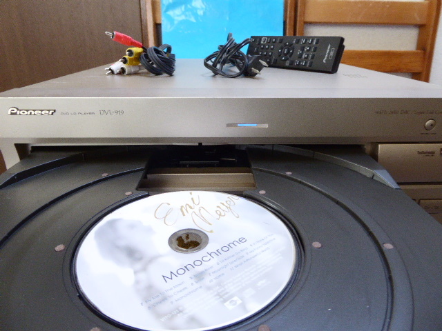 貴重！最終近年！PIONEER DVL-919 リモコン付 整備極上品`２００２年BDTT054468保証あり