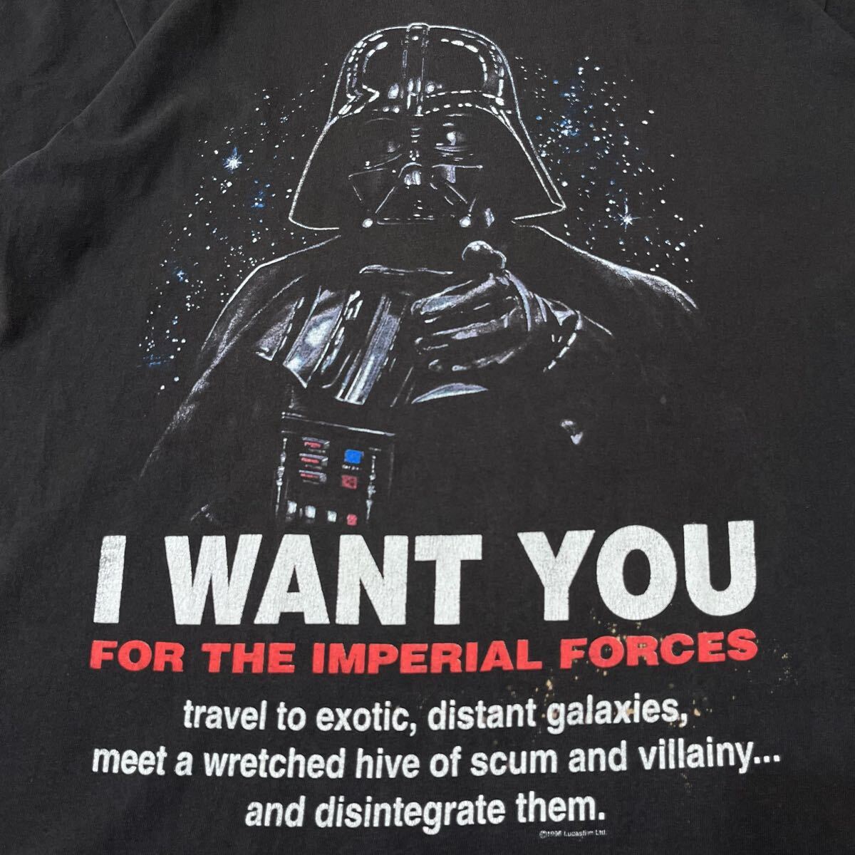 90s】STAR WARS(スターウォーズ) ダースベイダー「I WANT YOU