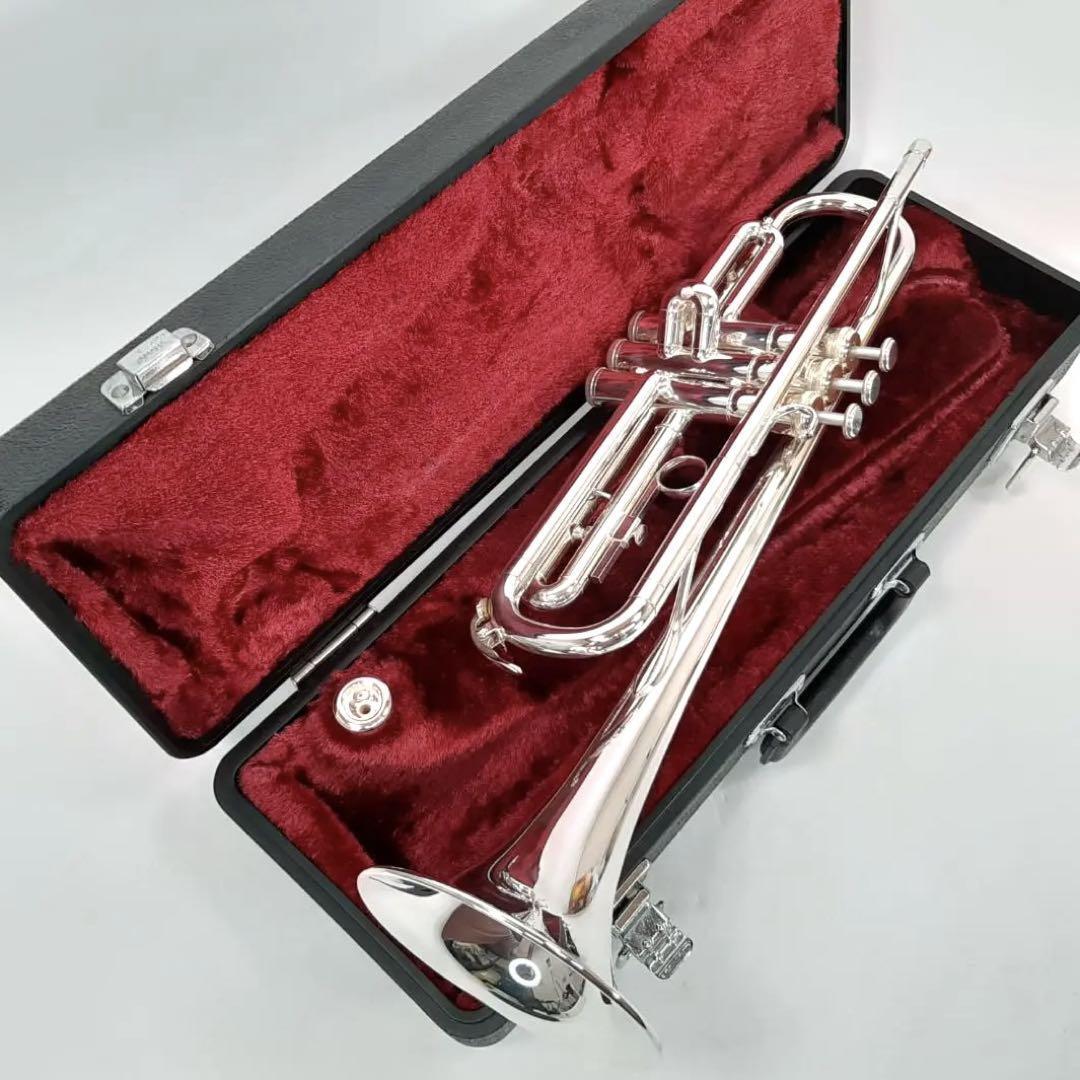 美品 YAMAHA YTR-1310S トランペット シルバーメッキ ケース付き 美品 YAMAHA YTR-1310S トランペット シルバーメッキ ケース付き