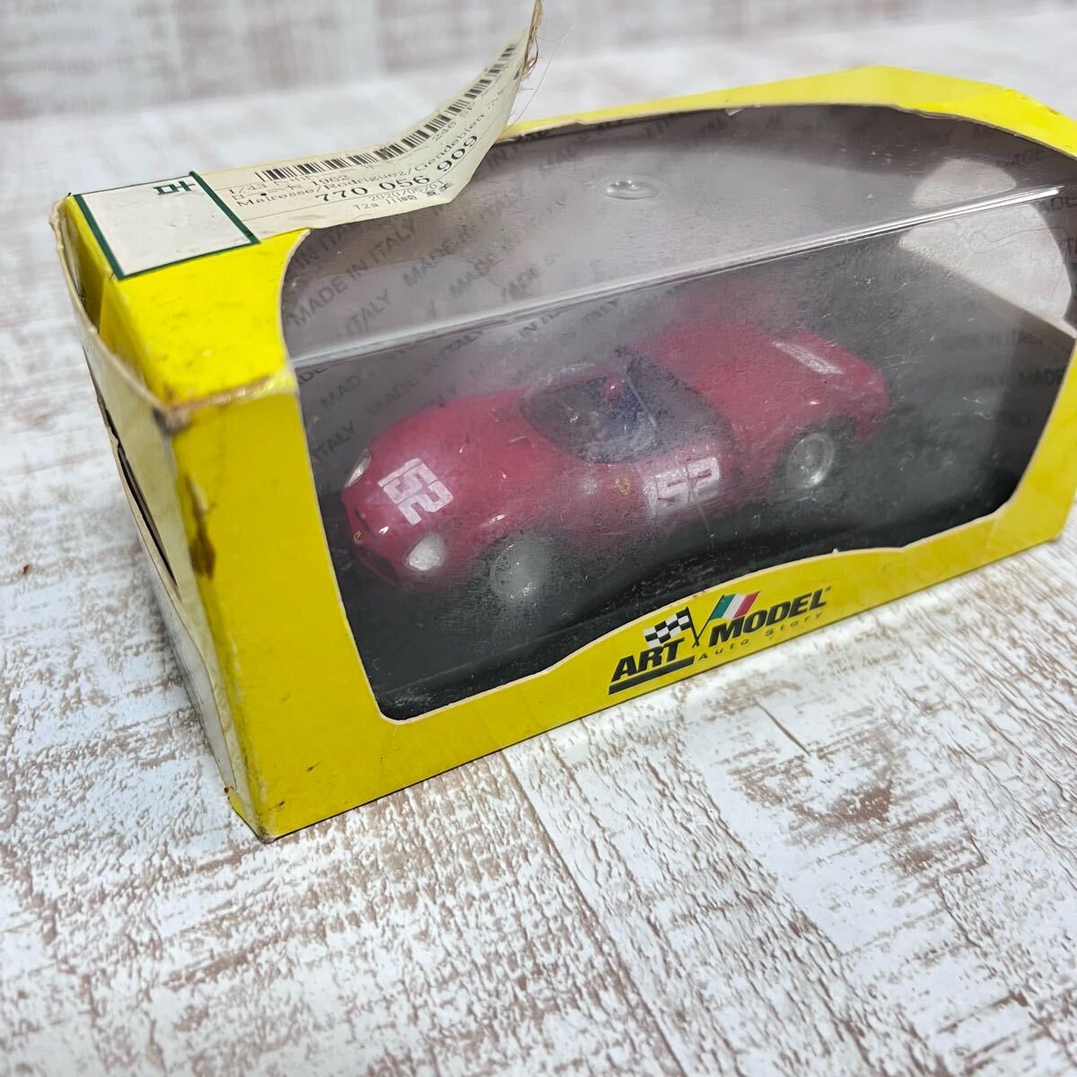  Ferrari Dino SP TARGA FLORIO 1962 миникар 1/43 ART MODEL collector хранение товар текущее состояние товар 