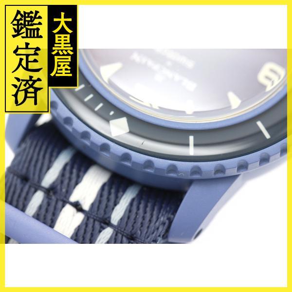 swatch Fifty Fathoms ATLANTIC OCEAN ブランパンコラボ SO35A100 【472】