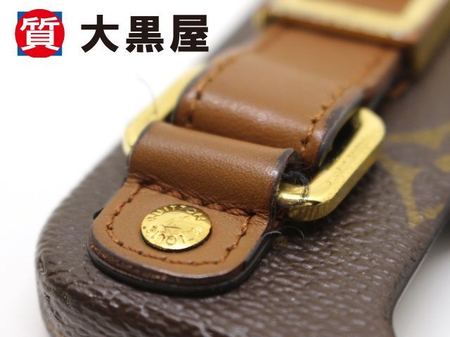 [ daikokuya магазин 82]LOUIS VUITTON Louis Vuitton IPHONE бампер do-fi-n монограмма 12/12Pro Brown смартфон кейс б/у текущее состояние распродажа 
