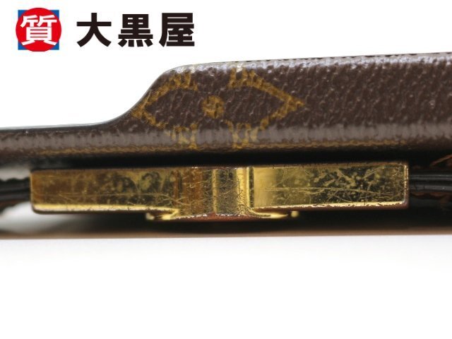 [ daikokuya магазин 82]LOUIS VUITTON Louis Vuitton IPHONE бампер do-fi-n монограмма 12/12Pro Brown смартфон кейс б/у текущее состояние распродажа 