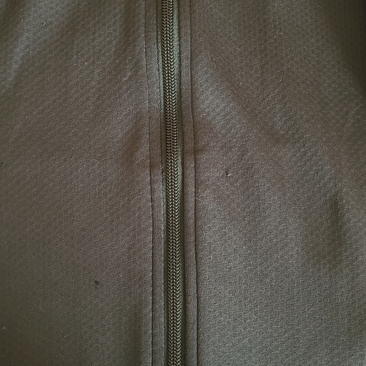 Ye1240dL NIKE ナイキ ドライフィット サイズM トラックジャケット ジップアップパーカー ブラック 黒 ボーダー レディース スポーツウェア_画像8