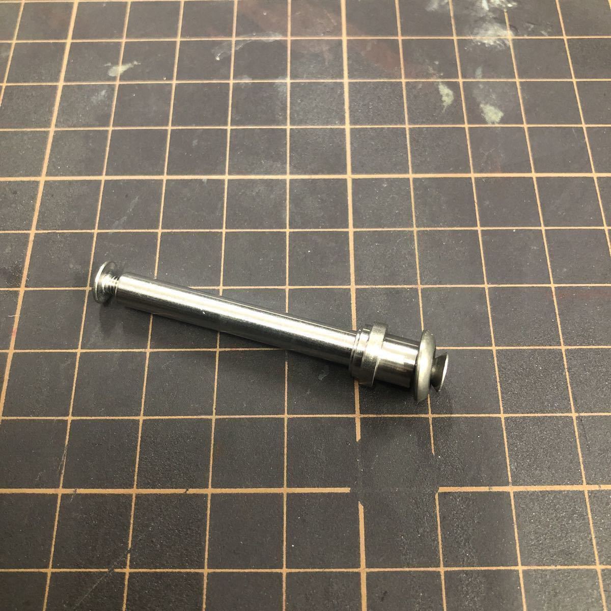 ダイワ L用 ノブスタッド シャフト 5mm 厚用 取り付け径6.5mm 自作 流用 カスタム ソルティガ シマノB対応可
