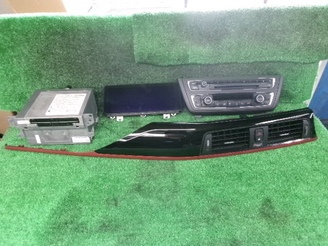 336935★L(fēng)DA-3D20 BMW 3シリーズ【ALPINE BMW純正/ALB095】HDDナビ マルチモニター★オーディオ付★A/Cスイッチ パネル付★Bluetooth★