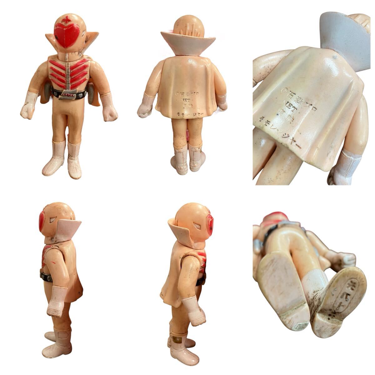 【売れ筋】 当時物 5体まとめて ポピー 秘密戦隊ゴレンジャー ソフビ アカ 特撮