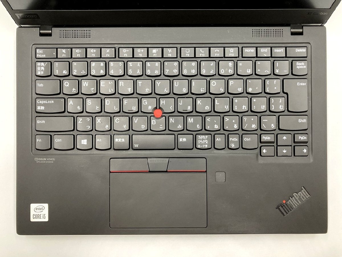 【1円スタート】【大分発送】【動作確認済】Lenovo / ThinkPad X1 Carbon / Core i5-10210U/8GB / SSD256GB / Windows11Pro