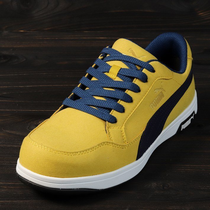 PUMA プーマ 安全靴 メンズ エアツイスト スニーカー セーフティーシューズ ブランド 64.217.0 キャメル ロー 23.0cm / 新品 1円 スタート