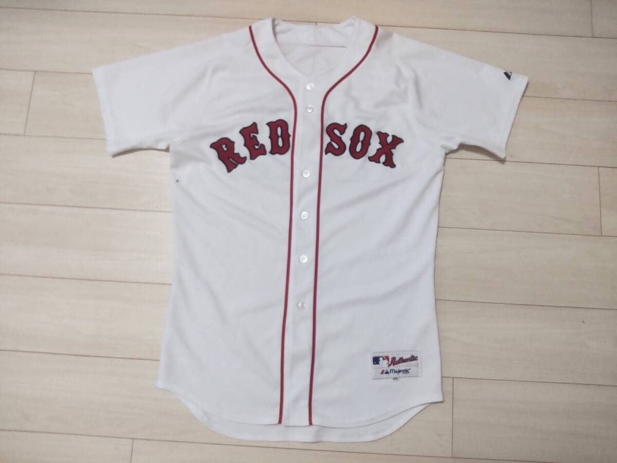 ★ボストン　レッドソックス　BOSTON RED SOX　ジャージ　ユニフォーム　★マジェスティック社製　★背番号20　★オーセンティック_画像1
