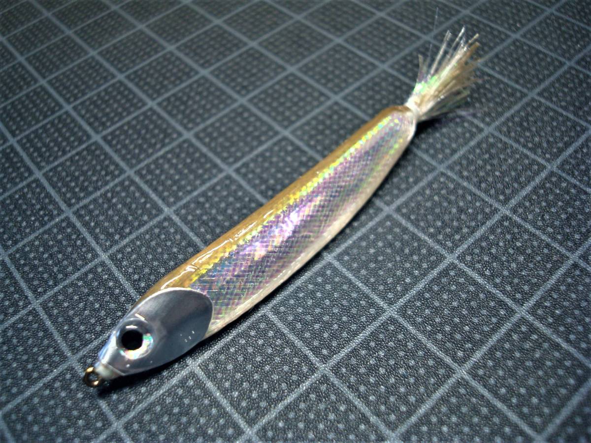 フローティングワカサギ横向き　＃６　2本セット　6.5㎝　0.8ｇ　ワカサギ　カタクチイワシ　稚アユ　稚魚_画像6