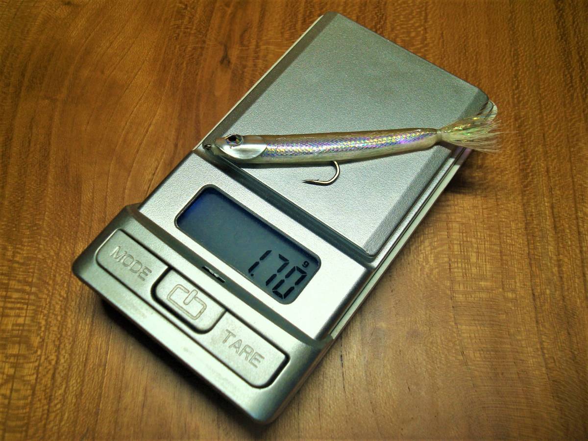 ワカサギミノー #6 3本 7㎝ 1.7g シンキング ワカサギ カタクチ イワシ 稚アユ 稚魚_画像3