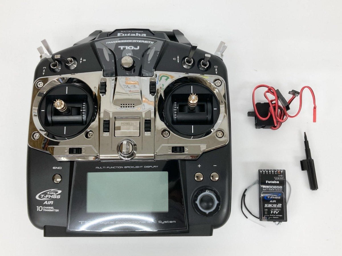 ▽ 【FUTABA / フタバ 10J 2.4GHz R3008SB ヘリコプター用T/R